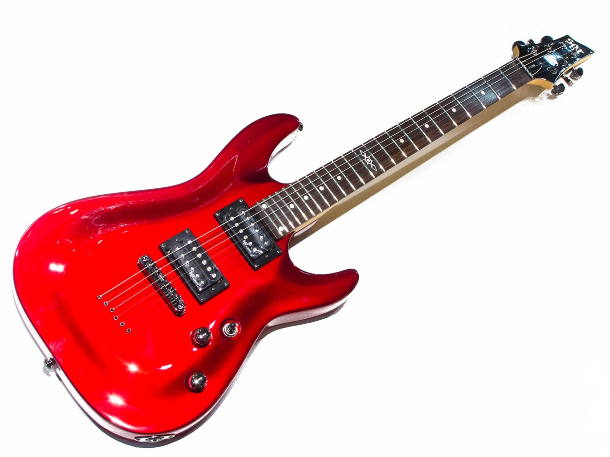 SCHECTER SGR C-1 M RED - Электрогитара 6 струн