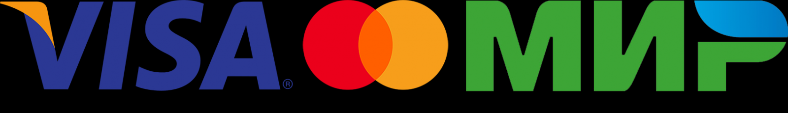 VISA MasterCard Maestro МИР