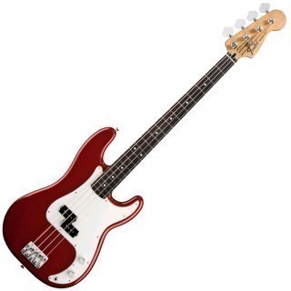 FENDER STANDARD PRECISION BASS MN CANDY APPLE RED TINT - -