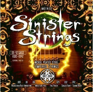 KERLY KQXS-0942 Sinister Nickel Plated Steel Tempered   