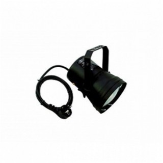 EUROLITE T-36 Pinspot with cable black -  Par36