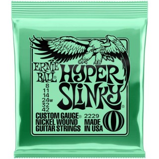 ERNIE BALL 2229 -   . Nickel Wound Hyper Slinky (8-42)
