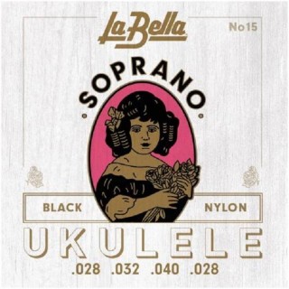 LA BELLA Ukulele 15 -     028-032-040-028,  