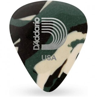 PLANET WAVES 1CCF4-10 Celluloid, Standard Shape, Medium, Camouflage, 10 ./.