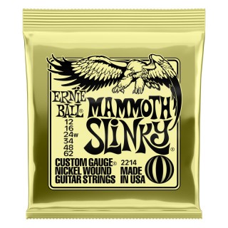 ERNIE BALL 2214 -    Nickel Wound Mammoth 12-62 (wound G)