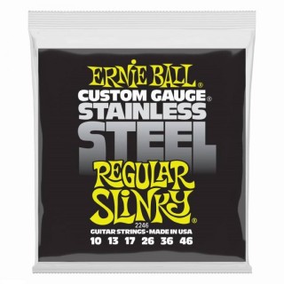 ERNIE BALL 2246 Stainless steel -    (10-13-17-26-36-46)