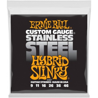 ERNIE BALL 2247 Stainless steel -    (9-11-16-26-36-46)