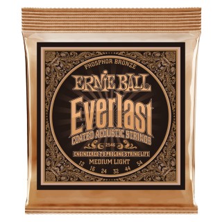 ERNIE BALL 2546 -     Everlast Phosphor Bronze Medium Light (12-54)