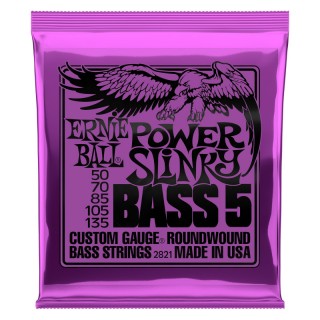 ERNIE BALL 2821 -  Slinky round wound bass -   5-  -