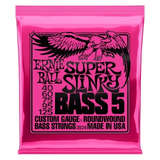 ERNIE BALL 2824 -   5- - Nickel Wound Bass Super Slinky 5