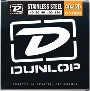 DUNLOP DBS Stainless Steel Bass 40-120 5 Strings   5- -