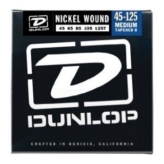 DUNLOP DBN Nickel Plated Steel Bass 45-125 5 Strings   5- -