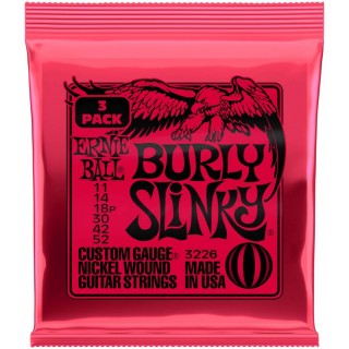 ERNIE BALL 3226 -   3   Nickel Wound Burly Slinky (11-52)