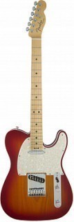 FENDER American Elite Telecaster, Maple Fingerboard, Aged Cherry Burst -    