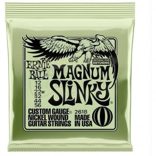 ERNIE BALL 2618 -   . Nickel Wound Magnum Slinky (12-56)