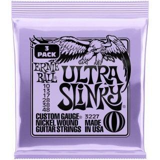 ERNIE BALL 3227 -   3   Nickel Wound Ultra Slinky (10-48)