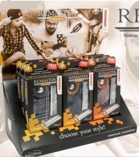 HOHNER REMASTER Harp POP Display -   9  REMASTER Harp