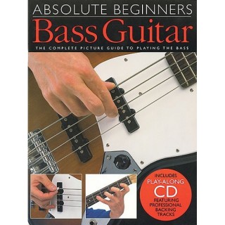 Absolute Beginners AM92616 Bass Guitar:    -   (Book + CD)