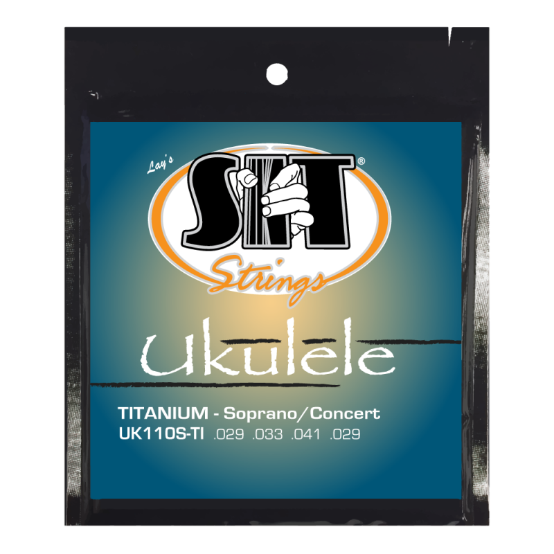 SIT UK110S-TI -   , Ukulele Standard Black (Soprano / Concert)