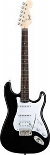 FENDER SQUIER BULLET STRAT TREMOLO HSS - RW - Black 