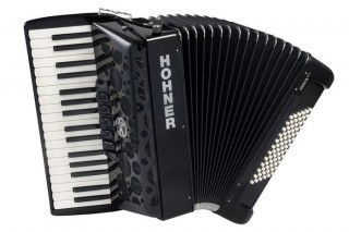 HOHNER Amica Forte III 72 Black (A38621) -   3/4
