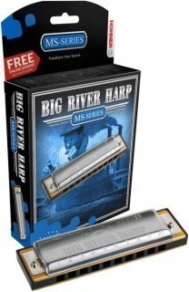 HOHNER Big river harp 590/20 C (M590016X) -    - Richter Modular System (MS)