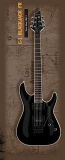 SCHECTER BLACKJACK C-1 FR BLK - 
