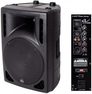 ALPHA AUDIO A-Amp Fifteen Biamp 15" -   