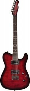 FENDER SPECIAL EDITION CUSTOM TELECASTER RW HH BLACK CHERRY BURST - 