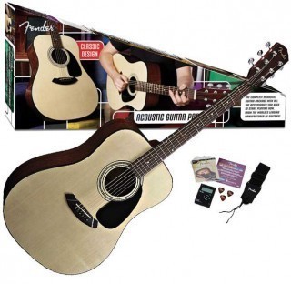 FENDER CD-60 DREADNOUGHT PACK NATURAL -  , 