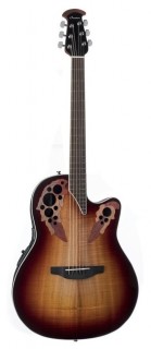 OVATION CE48P-KOAB Celebrity Elite Plus Super Shallow Koa Burst - 