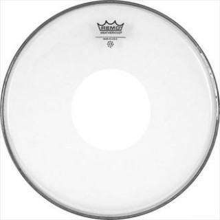 REMO CS-0312-00 Batter, Controlled Sound, White Dot, Clear 12 