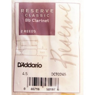 RICO DCT0245 Reserve Classic -    Bb 4.5, 2 /