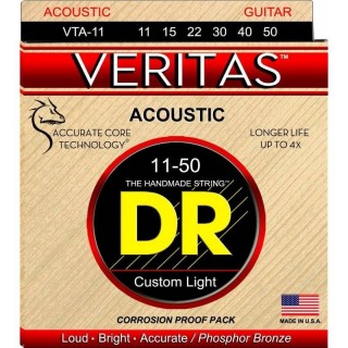 DR VTA-11 -  Veritas      Coated Core, Custom Light (11-50)