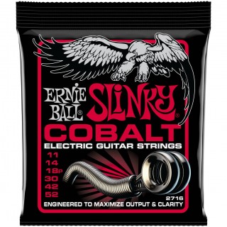 ERNIE BALL 2716 Cobalt Slinky Burly 11-52 -   