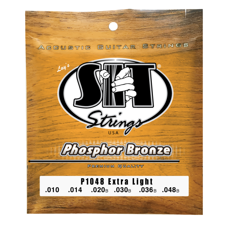 SIT P1048 -    , Phosphor Bronze Extra Light, 10-48