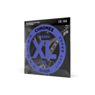 D'ADDARIO ECG25   , Light, 12-52, ,  
