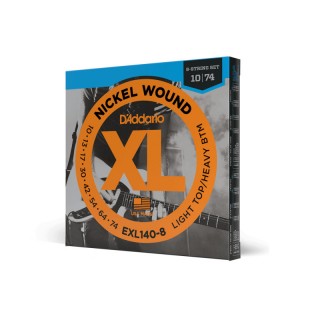 D'ADDARIO EXL140-8 -   8- , Light/Heavy, , 10-74