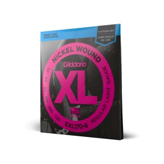 D'ADDARIO EXL170-6   6  -, , 32-130, Long Scale
