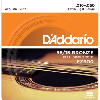 D ADDARIO EZ-900 -    , , 85/15, Extra Light, 10-50