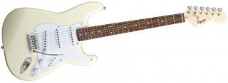 FENDER SQUIER BULLET STR TREMOLO HSS - RW - Arctic White - 