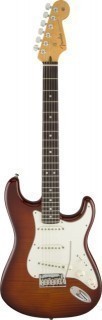 FENDER CUSTOM SHOP 2015 FLAME MAPLE TOP AMERICAN CUSTOM STRATOCASTER MN VIOLIN BURST -   
