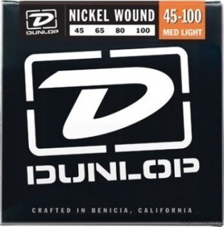 DUNLOP DBN Nickel Plated Steel Bass 45-100   -