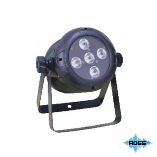 Ross Quad led PAR RGBW 5x10w -   RGBW 5*10