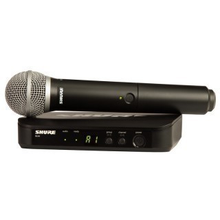 SHURE BLX24E/PG58 K3E 606-638 MHz -     PG58