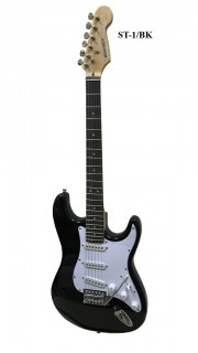 BRAHNER ST-1/BK -     Stratocaster