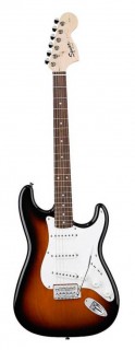 FENDER SQUIER AFFINITY STRATOCASTER RW BROWN SUNBURST ,   