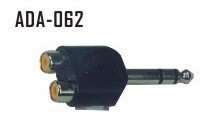 STANDS   CABLES ADA062 -     6.3  -> 2 X RCA () 