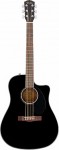 FENDER CD-60SCE Dread Black WN - ������������������� ������, ���� ������